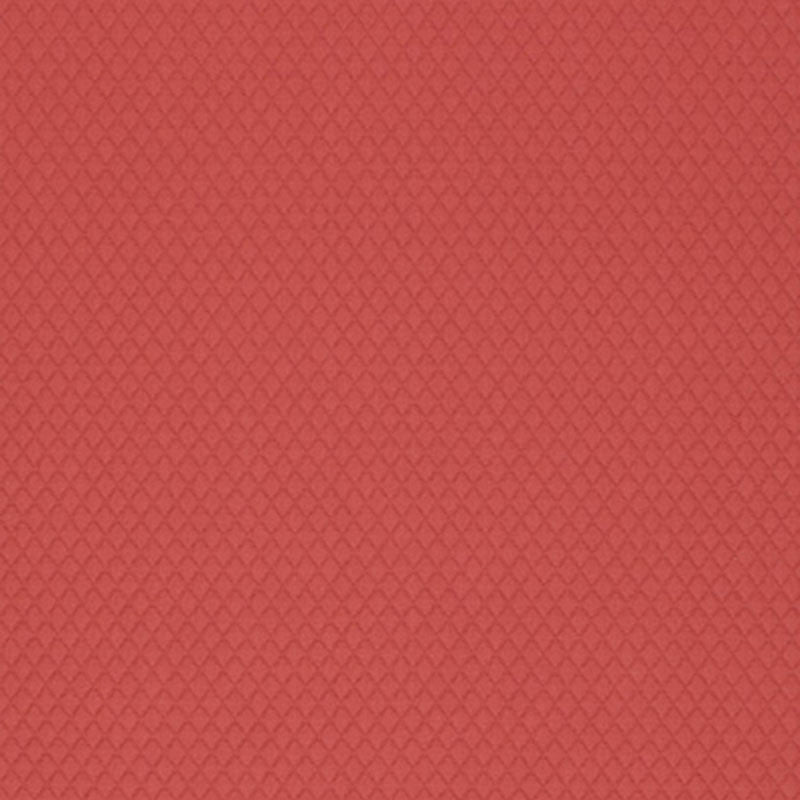 Carreau Matelasse Rouge 3303043 by Schumacher Designer Fabric OPULENT TEXTURES COTTON 100% ITALY MARTINDALE 7,000 </p><p>Repeat: Horizontal: 3/8" (1CM) and Vertical: 1/2" (1CM) 54 - Swanky Fabrics -