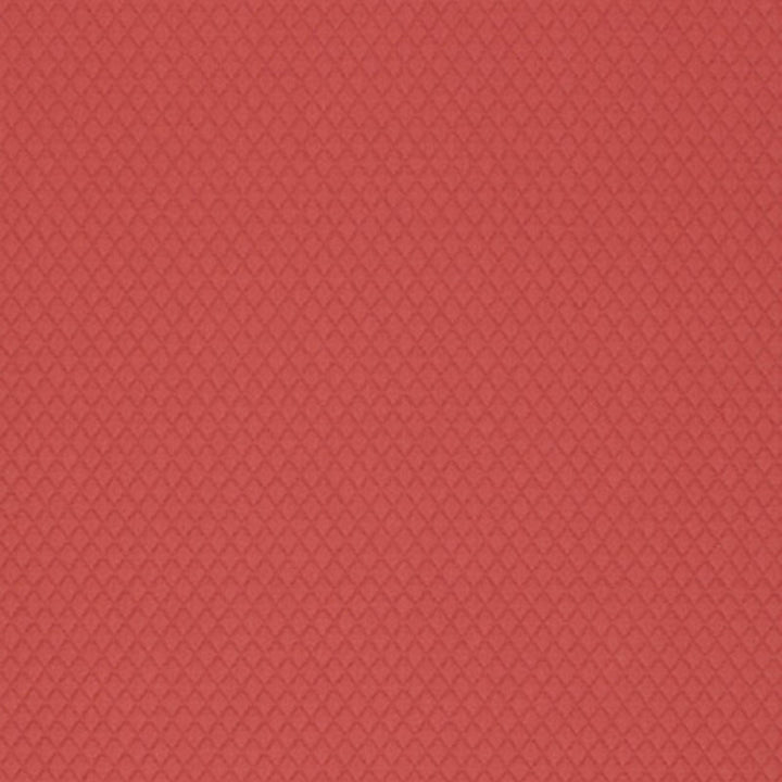 Carreau Matelasse Rouge 3303043 by Schumacher Designer Fabric OPULENT TEXTURES See Sample ITALY NOT APPLICABLE </p><p>Repeat: Horizontal: 3/8" (1CM) and Vertical: 1/2" (1CM) 54" WIDE (137CM) - Swanky Fabrics -