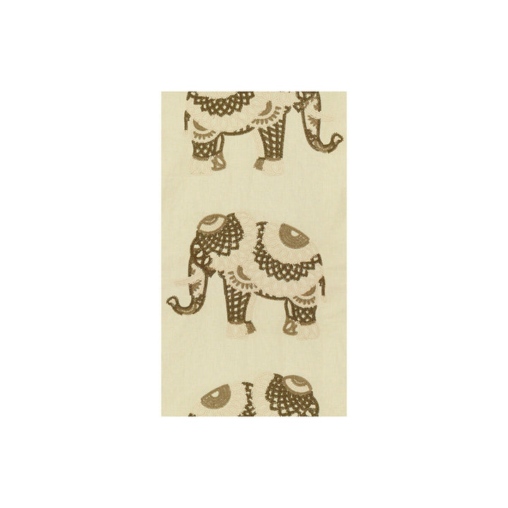 Elephant Stitch Natural Grey by Kravet Couture Designer Fabric MODERN COLORS III COTTON - 86%;POLYESTER - 14% India MEDIUM Horizontal: 16.5 and Vertical: 30 49 - Swanky Fabrics -