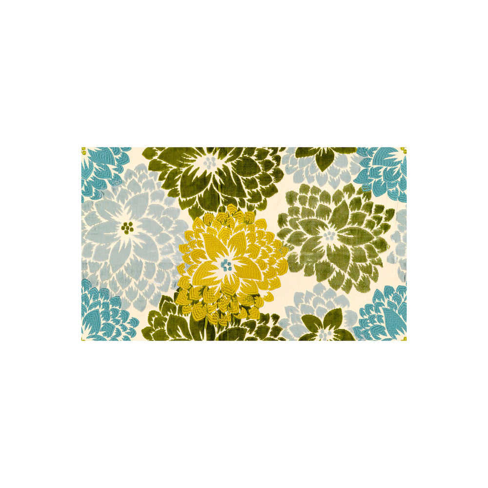 Haute Pursuit Blue Green by Kravet Couture Designer Fabric MODERN COLORS III VISCOSE - 76%;POLYESTER - 24% India Horizontal: 26.5 and Vertical: 15 53 - Swanky Fabrics -