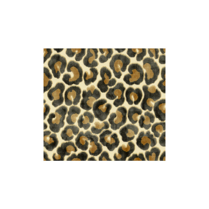 The Hunt Is On Anthracite by Kravet Couture Designer Fabric MODERN LUXE VISCOSE - 58%;COTTON - 42% India HEAVY Horizontal: 14 and Vertical: 12 54 - Swanky Fabrics -