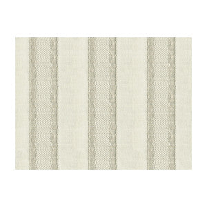 Gilded Stripe Platinum by Kravet Couture Designer Fabric
