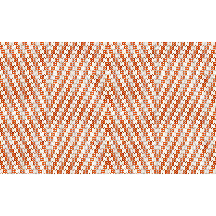 Kali Chevron Tangelo by Kravet Design Designer Fabric ECHO INDOOR OUTDOOR IBIZA POLYOLEFIN - 100% Italy HEAVY Horizontal: 5 and Vertical: 55 - Swanky Fabrics -