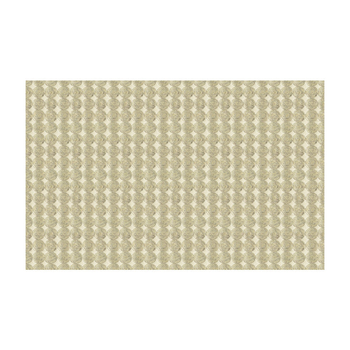 Rare Coin Platinum by Kravet Couture Designer Fabric MODERN LUXE VISCOSE - 38%;LINEN - 33%;POLYESTER - 20%;LUREX - 9% Turkey MEDIUM Horizontal: - and Vertical: - 57.5 - Swanky Fabrics -
