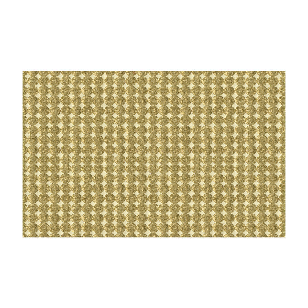 Rare Coin White Gold by Kravet Couture Designer Fabric MODERN LUXE VISCOSE - 38%;LINEN - 33%;POLYESTER - 20%;LUREX - 9% Turkey MEDIUM Horizontal: and Vertical: 57.5 - Swanky Fabrics -