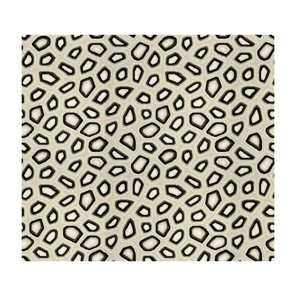 Chic Tortoise Anthracite by Kravet Couture Designer Fabric MODERN LUXE VISCOSE - 60%;COTTON - 40% India HEAVY Horizontal: 13.5 and Vertical: 12.5 55 - Swanky Fabrics -