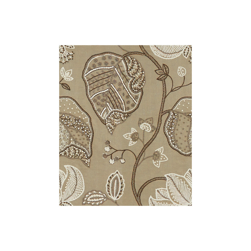 Handmade Floral Smoked Pearl by Kravet Couture Fabric Kravet Couture Fabric Handmade Floral Smoked PearlFabric MODERN LUXE LINEN - 100% India </p><p>Repeat: H: 25.5, V: 31.5 53.5 - Fabric Carolina -