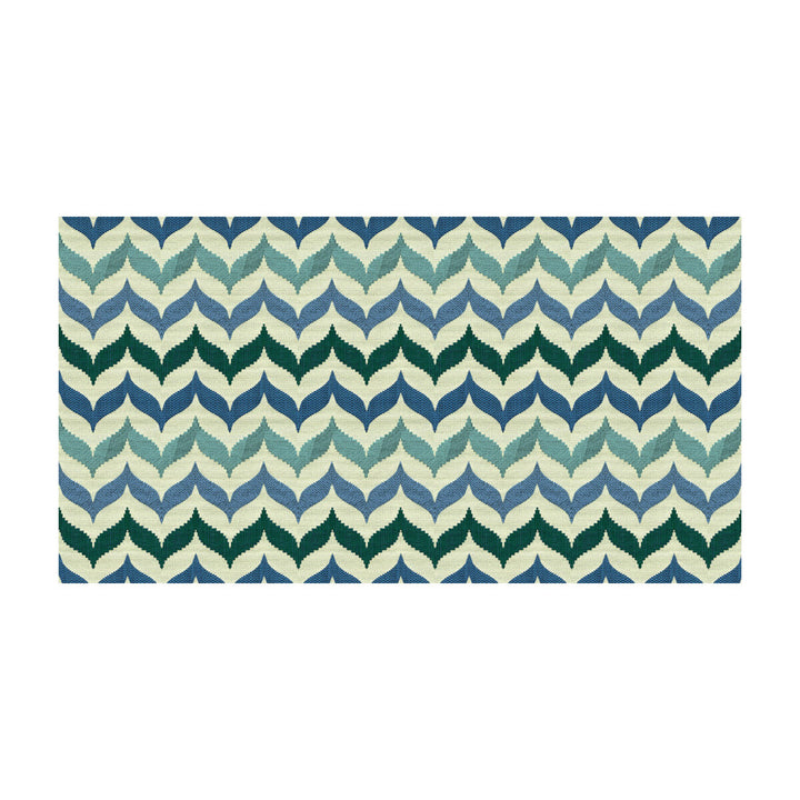 Pescara Mermaid by Kravet Design Designer Fabric JONATHAN ADLER PERFORMANCE FABRICS COTTON - 43%;NYLON - 30%;RECYCLED POLYESTER - 27% United States HEAVY Horizontal: 2.5 and Vertical: 7 54 - Swanky Fabrics -
