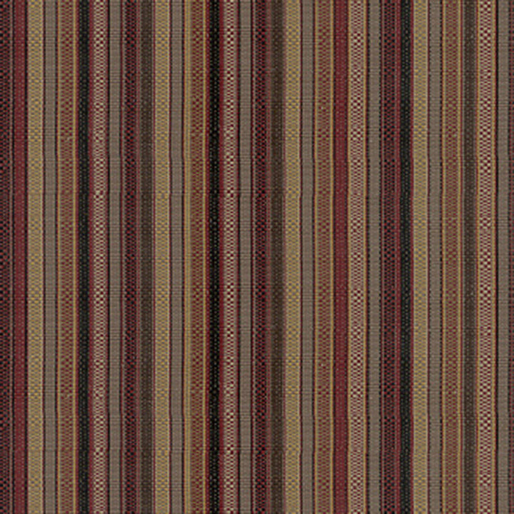 Indonesian Stripe Cranberry 3369053 by Schumacher Designer Fabric WOVEN PALETTES VI See Sample FRANCE MEDIUM DUTY </p><p>Repeat: Horizontal: 7 3/4" (20CM) and Vertical: - 56" WIDE (142CM) - Swanky Fabrics -