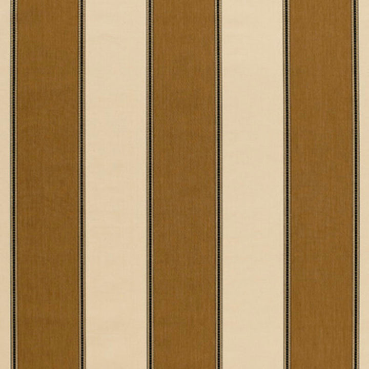 Lambeth Stripe Mocha & Almond 3372021 by Schumacher Designer Fabric WOVEN PALETTES VI See Sample ITALY MEDIUM DUTY </p><p>Repeat: Horizontal: 9 1/4" (23CM) and Vertical: - 55" WIDE (140CM) - Swanky Fabrics -