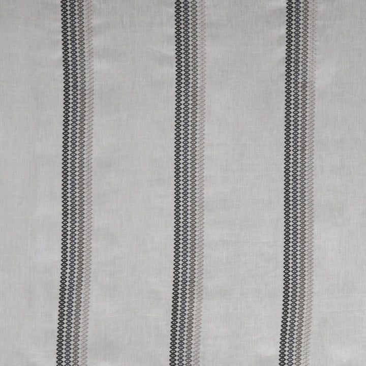 Sashiko Charcoal by Kravet Couture Designer Fabric MODERN COLORS-SOJOURN COLLECTION LINEN - 80%;VISCOSE - 20% India Horizontal: 9 and Vertical: 50 - Swanky Fabrics -