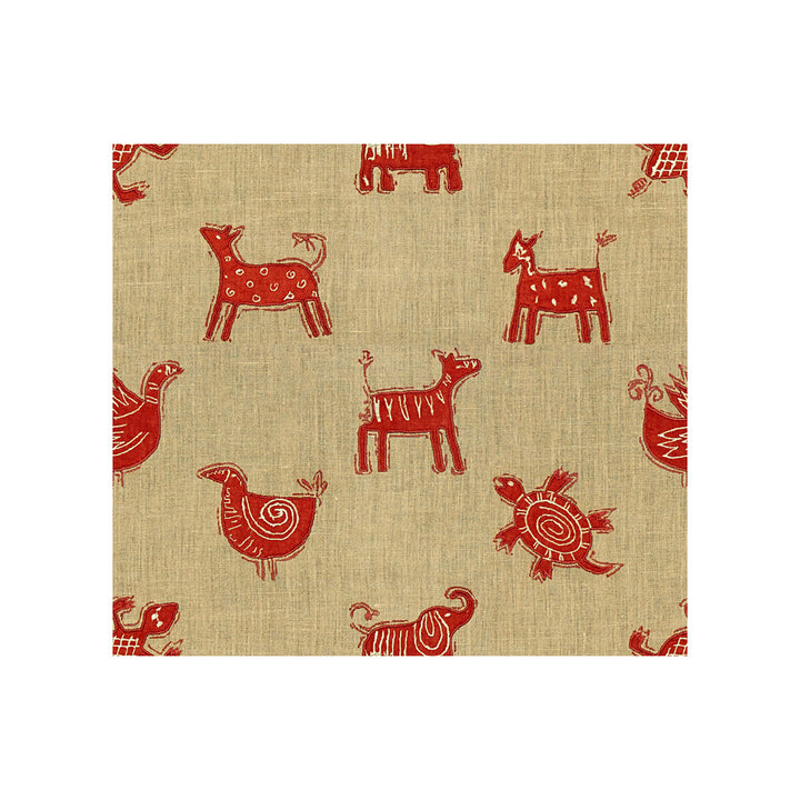 Nafana Pueblo by Kravet Design Designer Fabric MUSEUM OF NEW MEXICO LINEN - 95%;VISCOSE - 5% India - Horizontal: 17 and Vertical: 15.5 50 - Swanky Fabrics -