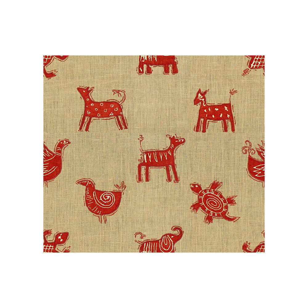 Nafana Pueblo by Kravet Design Designer Fabric MUSEUM OF NEW MEXICO LINEN - 95%;VISCOSE - 5% India Horizontal: 17 and Vertical: 15.5 50 - Swanky Fabrics -