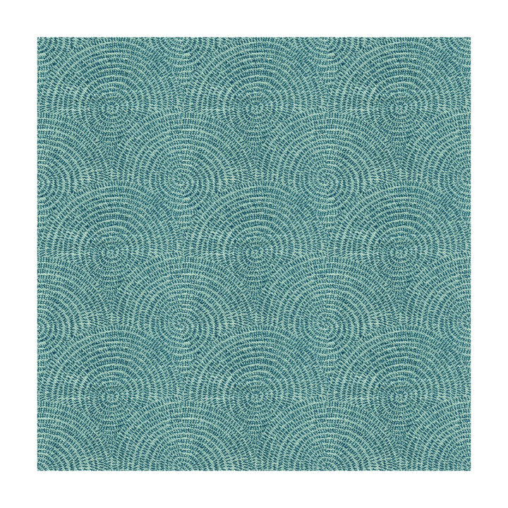 Darya Turquoise by Kravet Design Designer Fabric CONSTANTINOPLE POLYESTER - 50%;COTTON - 43%;LINEN - 7% India HEAVY Horizontal: 7 and Vertical: 7 54 - Swanky Fabrics -