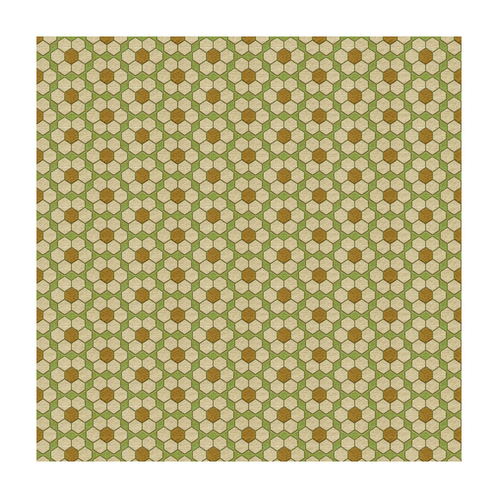 Bursa Mosaic Meadow by Kravet Contract Designer Fabric DAVID HICKS GUARANTEED IN STOCK RECYCLED POLYESTER - 77%;COTTON - 23% United States HEAVY Horizontal: 3.5 and Vertical: 2 56 - Swanky Fabrics -