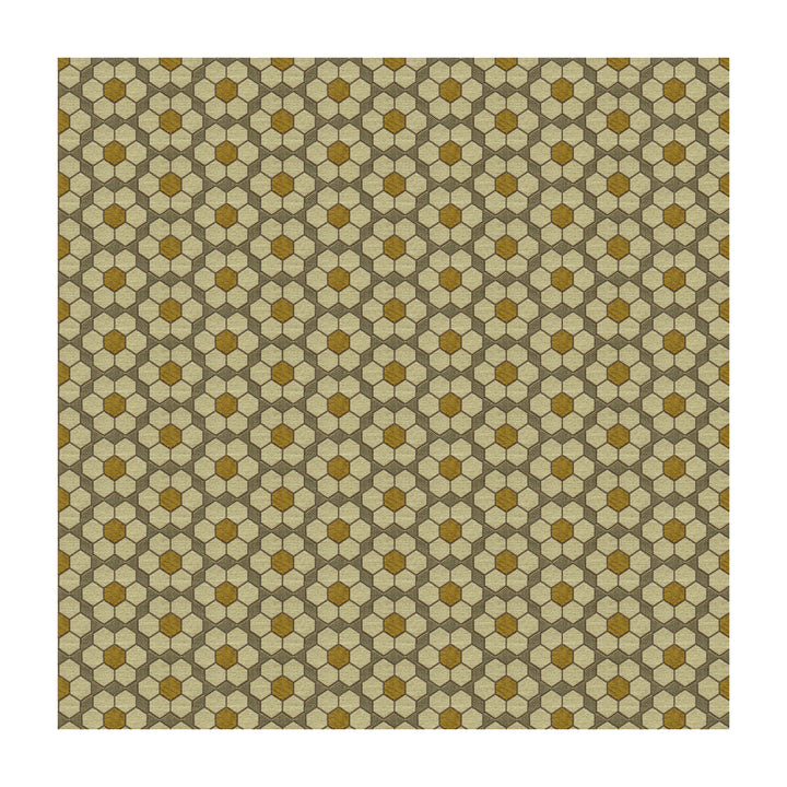 Bursa Mosaic Lemon Drop by Kravet Contract Designer Fabric DAVID HICKS GUARANTEED IN STOCK RECYCLED POLYESTER - 77%;COTTON - 23% United States HEAVY Horizontal: 3.5 and Vertical: 2 56 - Swanky Fabrics -