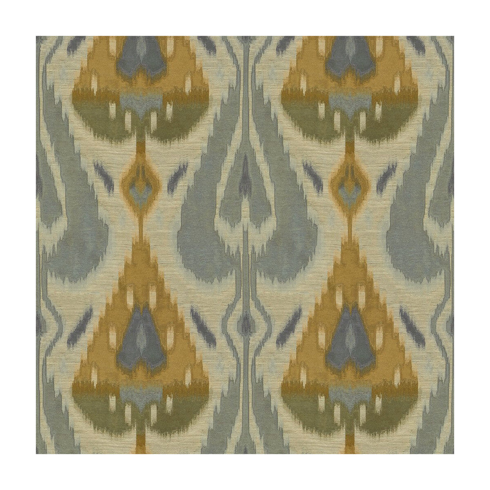 Ikat Chic Quarry by Kravet Couture Designer Fabric MODERN LUXE II SILK - 88%;POLYESTER - 12% India - Horizontal: 13 and Vertical: 19 55 - Swanky Fabrics -