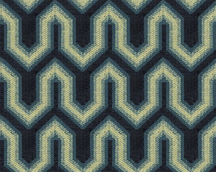 34034.516 by Kravet Design Designer Fabric Indigo Viscose 52%, Linen 24%, Polyester 18%, Cotton 6% Italy Heavy Horizontal: 5 inches and Vertical: 5 inches 55 inches - Swanky Fabrics -