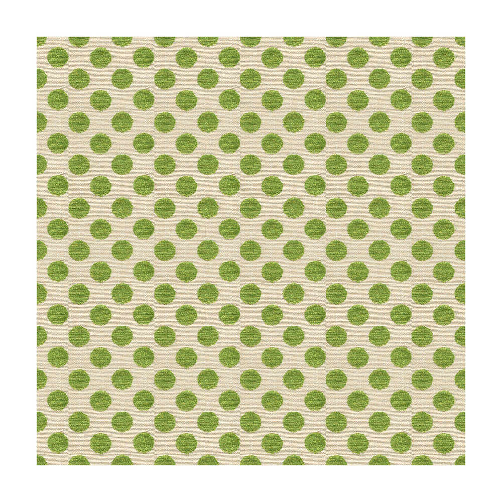 Posie Dot Picnic Green by Kravet Design Designer Fabric KATE SPADE CLASSICS VISCOSE - 59%;COTTON - 21%;POLYESTER - 20% Turkey MEDIUM Horizontal: 1.5 and Vertical: 54 - Swanky Fabrics -