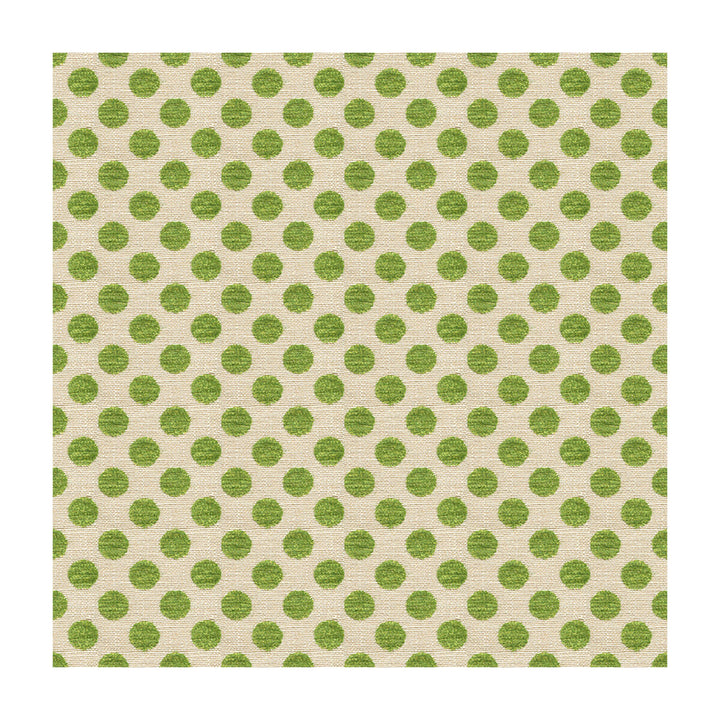 Posie Dot Picnic Green by Kravet Design Designer Fabric KATE SPADE CLASSICS VISCOSE - 59%;COTTON - 21%;POLYESTER - 20% Turkey MEDIUM Horizontal: 1.5 and Vertical: 54 - Swanky Fabrics -