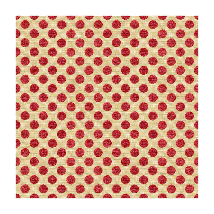 Posie Dot Lipstick by Kravet Design Designer Fabric KATE SPADE CLASSICS VISCOSE - 59%;COTTON - 21%;POLYESTER - 20% Turkey MEDIUM Horizontal: 1.5 and Vertical: 54 - Swanky Fabrics -