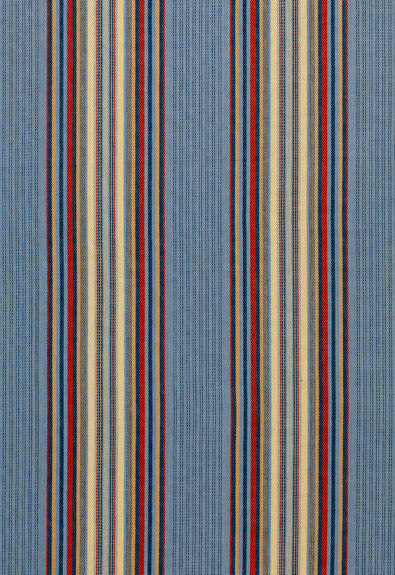 Hamel Stripe Delta 3422001 by Schumacher Designer Fabric - 100% Cotton Wyzenbeek 9,000 Horizontal: 8.875 and Vertical: - 54 - Swanky Fabrics -