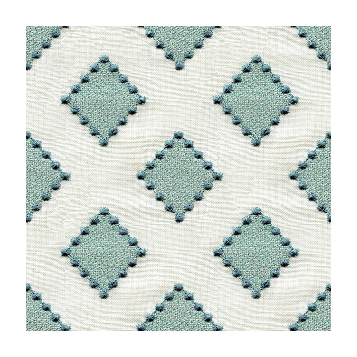 Diamondots Turquoise by Kravet Basics Fabric Kravet Basics Fabric Diamondots TurquoiseFabric SARAH RICHARDSON HARMONY LINEN - 60%;COTTON - 40% India </p><p>Repeat: H: 3, V: 3 51.5 - Fabric Carolina -