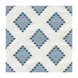 Diamondots Indigo by Kravet Basics Designer Fabric