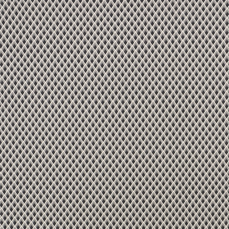 Hammerick Diamond Grey 3434004 by Schumacher Designer Fabric ESSENTIALS: SMALL-SCALE UPHOLSTERY I See Sample ITALY HEAVY DUTY </p><p>Repeat: Horizontal: 7/8" (2CM) and Vertical: 1 1/4" (3CM) 56 1/4" (143CM) - Swanky Fabrics -