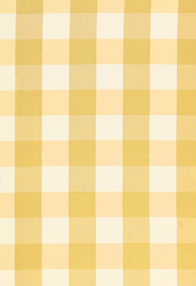 Montgomery Silk Plaid Sunrise 3455000 by Schumacher Designer Fabric COLLECTION-NAME-TBA-3455000 100% Silk Wyzenbeek 7,000 Horizontal: 7.5 and Vertical: 7.5 53 - Swanky Fabrics -