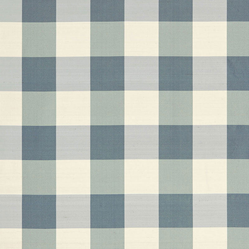 Montgomery Silk Plaid Lakeside 3455001 by Schumacher Fabric Schumacher Fabric Montgomery Silk Plaid Lakeside 3455001Fabric SILK 100% CHINA </p><p>Repeat: H: HORZ. 7 1/2" (19CM), V: VERT. 7 1/2" (19CM) 53 - Fabric Carolina -