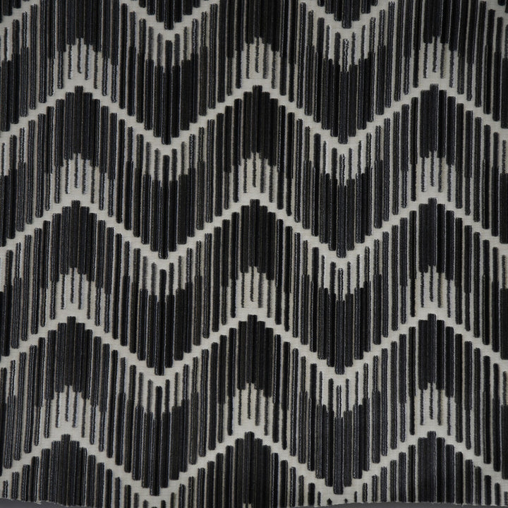 Highs And Lows Anthracite by Kravet Couture Designer Fabric MODERN COLORS-SOJOURN COLLECTION VISCOSE - 83%;POLYESTER - 17% Italy HEAVY Horizontal: 7 and Vertical: 4.5 55 - Swanky Fabrics -