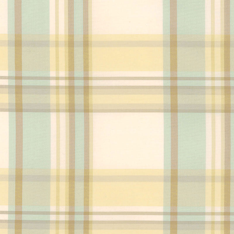 Birmingham Silk Plaid Wheat 3457000 by Schumacher Designer Fabric CHROMA See Sample INDIA LIGHT DUTY </p><p>Repeat: Horizontal: 4 3/8" (11CM) and Vertical: 4 3/8" (11CM) 54" WIDE (137CM) - Swanky Fabrics -