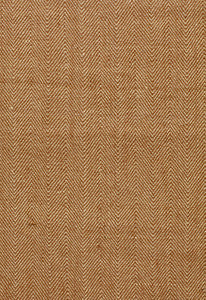 Jute Herringbone Burlap 3469002 by Schumacher Designer Fabric