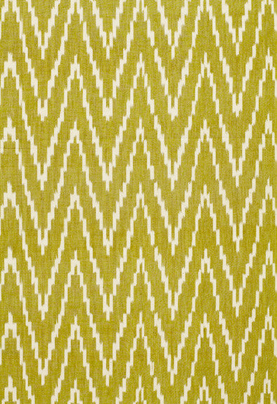 Kasari Ikat Palm 3470004 by Schumacher Designer Fabric Chroma 100% Cotton Martindale 18,000 Horizontal: 4.5 and Vertical: 4.875 52 - Swanky Fabrics -
