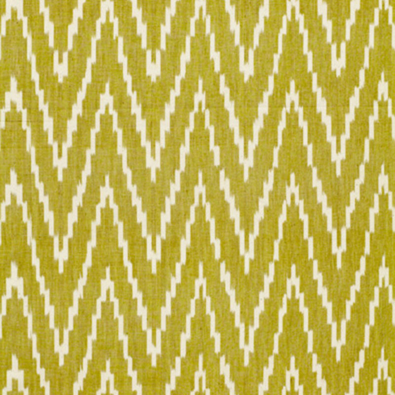 Kasari Ikat Palm 3470004 by Schumacher Designer Fabric CHROMA SP14 COTTON 100% INDIA MARTINDALE 18,000 </p><p>Repeat: Horizontal: 4 1/2" (11CM) and Vertical: 4 7/8" (12CM) 52 - Swanky Fabrics -