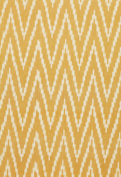 Kasari Ikat Pineapple 3470006 by Schumacher Designer Fabric Chroma 100% Cotton Martindale 18,000 Horizontal: 4.5 and Vertical: 4.875 52 - Swanky Fabrics -