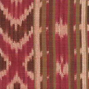 Kanera Ikat Teaberry 3472001 by Schumacher Designer Fabric