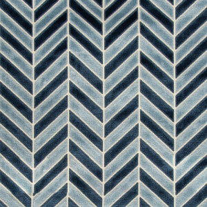 Pinnacle Velvet Navy by Kravet Couture Designer Fabric