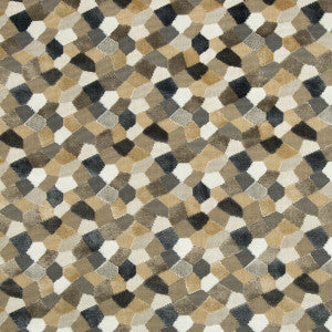 Modern Mosaic Sandstone by Kravet Couture Designer Fabric