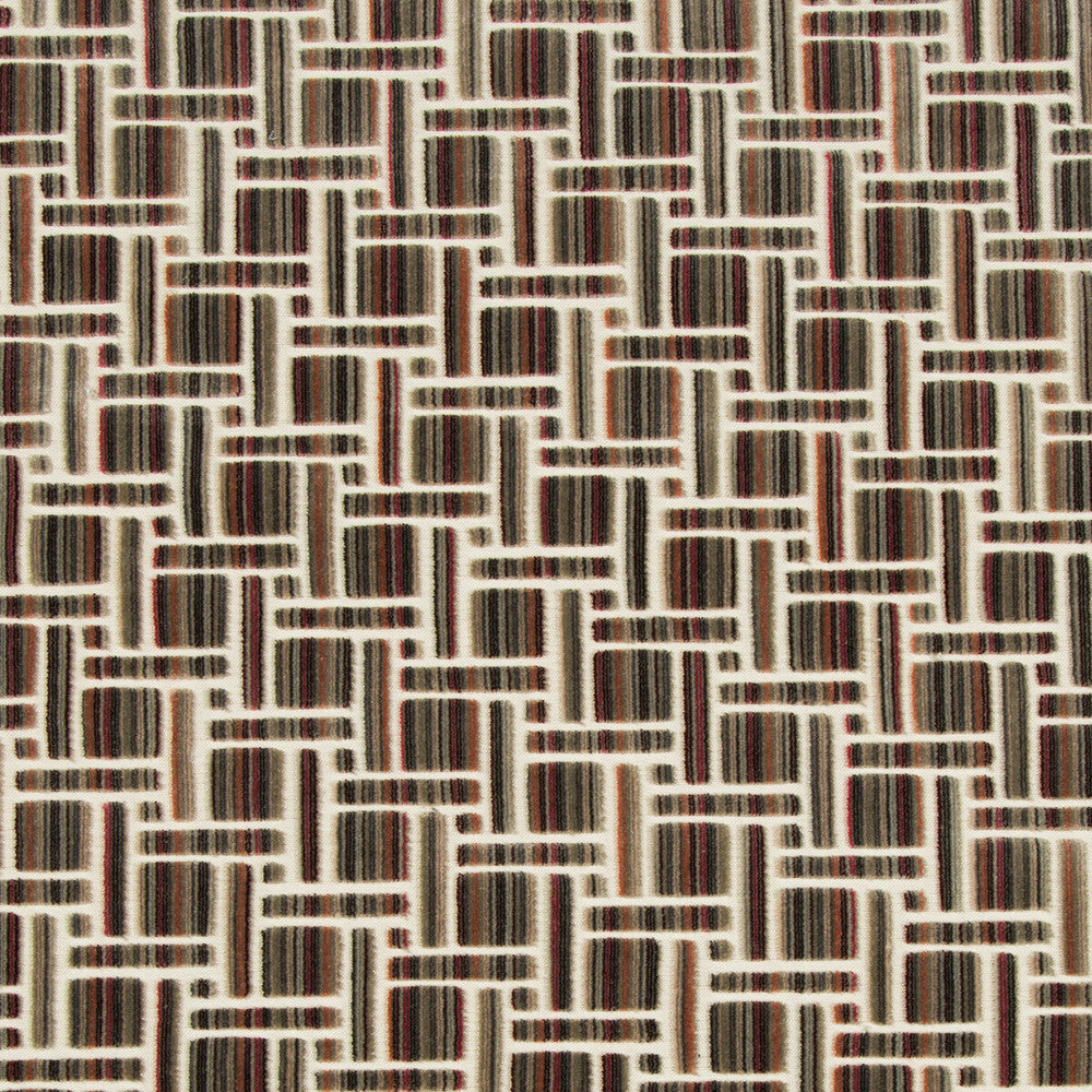 Inside Tracks Rouge by Kravet Couture Designer Fabric ARTISAN VELVETS VISCOSE - 83%;POLYESTER - 17% Italy HEAVY Horizontal: 13.75 and Vertical: 12.5 55 - Swanky Fabrics -