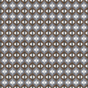 Turned Out Tile Colonial Blue by Kravet Couture Designer Fabric