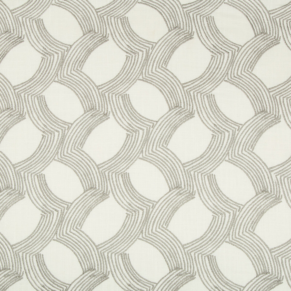 Whyknot Dove by Kravet Design Designer Fabric THOM FILICIA ALTITUDE VISCOSE - 81%;LINEN - 19% India HEAVY Horizontal: 6.5 and Vertical: 6.5 53.5 - Swanky Fabrics -