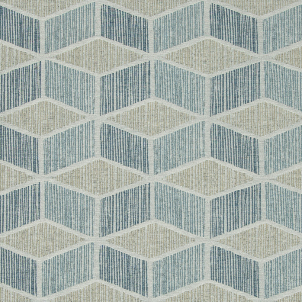 Canard River by Kravet Basics Designer Fabric THOM FILICIA ALTITUDE COTTON - 63%;VISCOSE - 21%;POLYESTER - 16% India HEAVY Horizontal: 4.5 and Vertical: 5 54 - Swanky Fabrics -