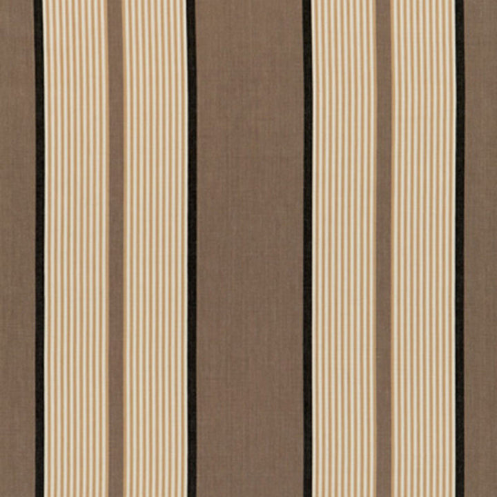 Summerside Stripe Nickel 3486004 by Schumacher Designer Fabric SCHUMACHER CHROMA SPR. '07 See Sample INDIA MEDIUM DUTY </p><p>Repeat: Horizontal: 13 5/8" (35CM) and Vertical: - 54 1/2" WIDE (138CM) - Swanky Fabrics -