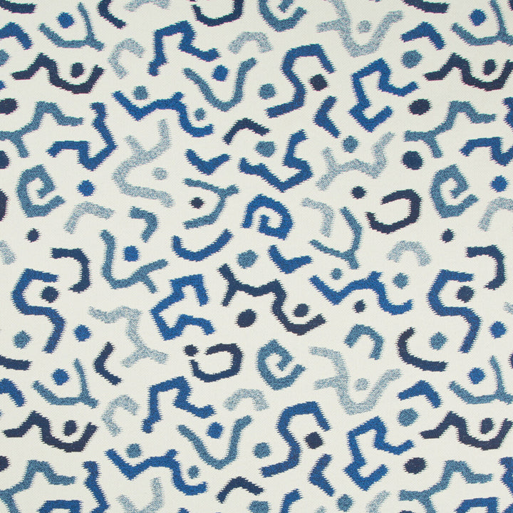 Mahe Marine by Kravet Design Designer Fabric OCEANIA INDOOR OUTDOOR POLYOLEFIN - 100% United States HEAVY Horizontal: 27 and Vertical: 25.5 54 - Swanky Fabrics -