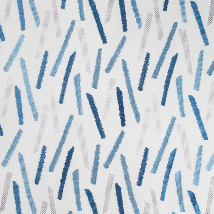 Tramonto Ocean by Kravet Basics Designer Fabric JEFFREY ALAN MARKS OCEANVIEW COTTON - 80%;VISCOSE - 20% India - Horizontal: 16.5 and Vertical: 14.5 51 - Swanky Fabrics -