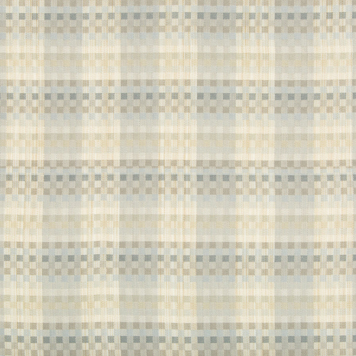 Rhys Check Cornflower by Kravet Design Designer Fabric COTTON - 57%;RAYON - 43% United States HEAVY Horizontal: 3.38 and Vertical: 3.63 54 - Swanky Fabrics -