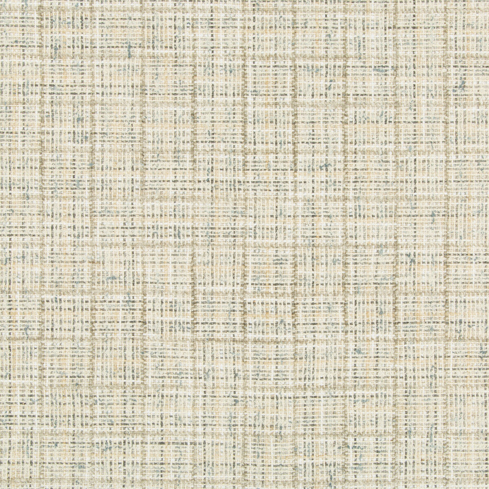 Wenthworth Check Alabaster by Kravet Couture Designer Fabric DAVID PHOENIX WELL-SUITED COTTON - 51%;ACRYLIC - 20%;VISCOSE - 18%;LINEN - 6%;POLYESTER - 4%;WOOL - 1% Italy HEAVY Horizontal: 1.38 and Vertical: 1.38 55 - Swanky Fabrics -