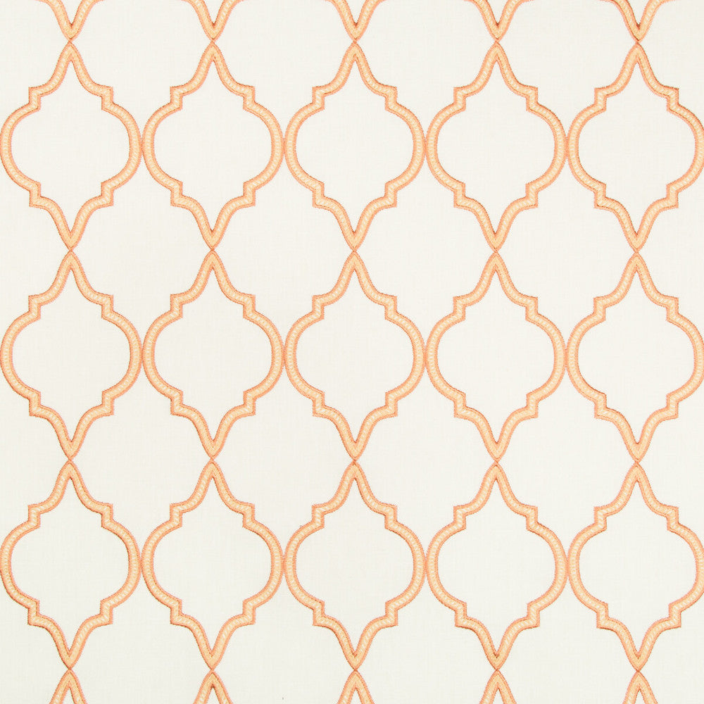 Highhope Terracotta by Kravet Basics Designer Fabric GREENWICH COLLECTION POLYESTER - 47%;COTTON - 33%;VISCOSE - 20% India Horizontal: 4.25 and Vertical: 6.25 51 - Swanky Fabrics -